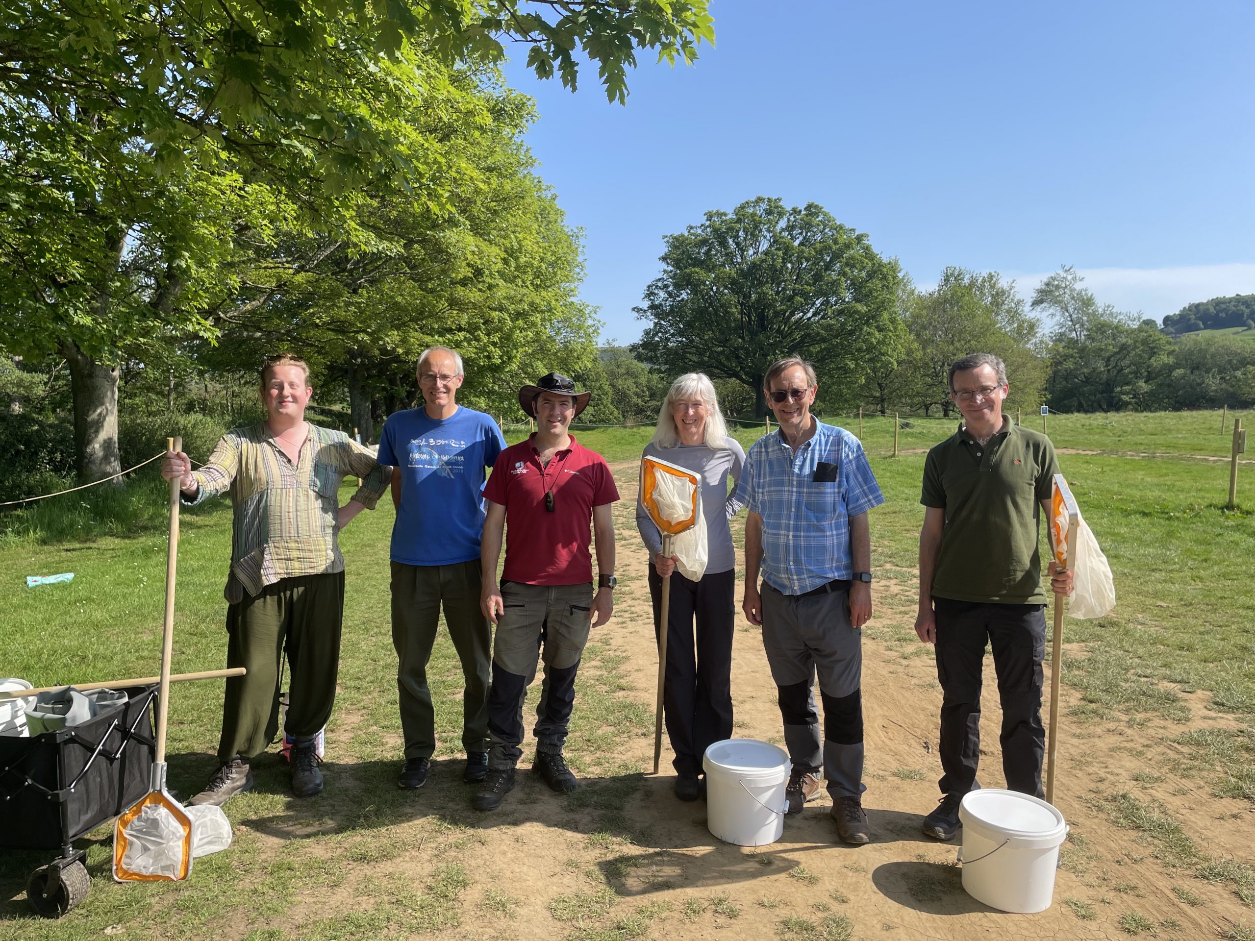 Goathland Nature Group River monitoring team