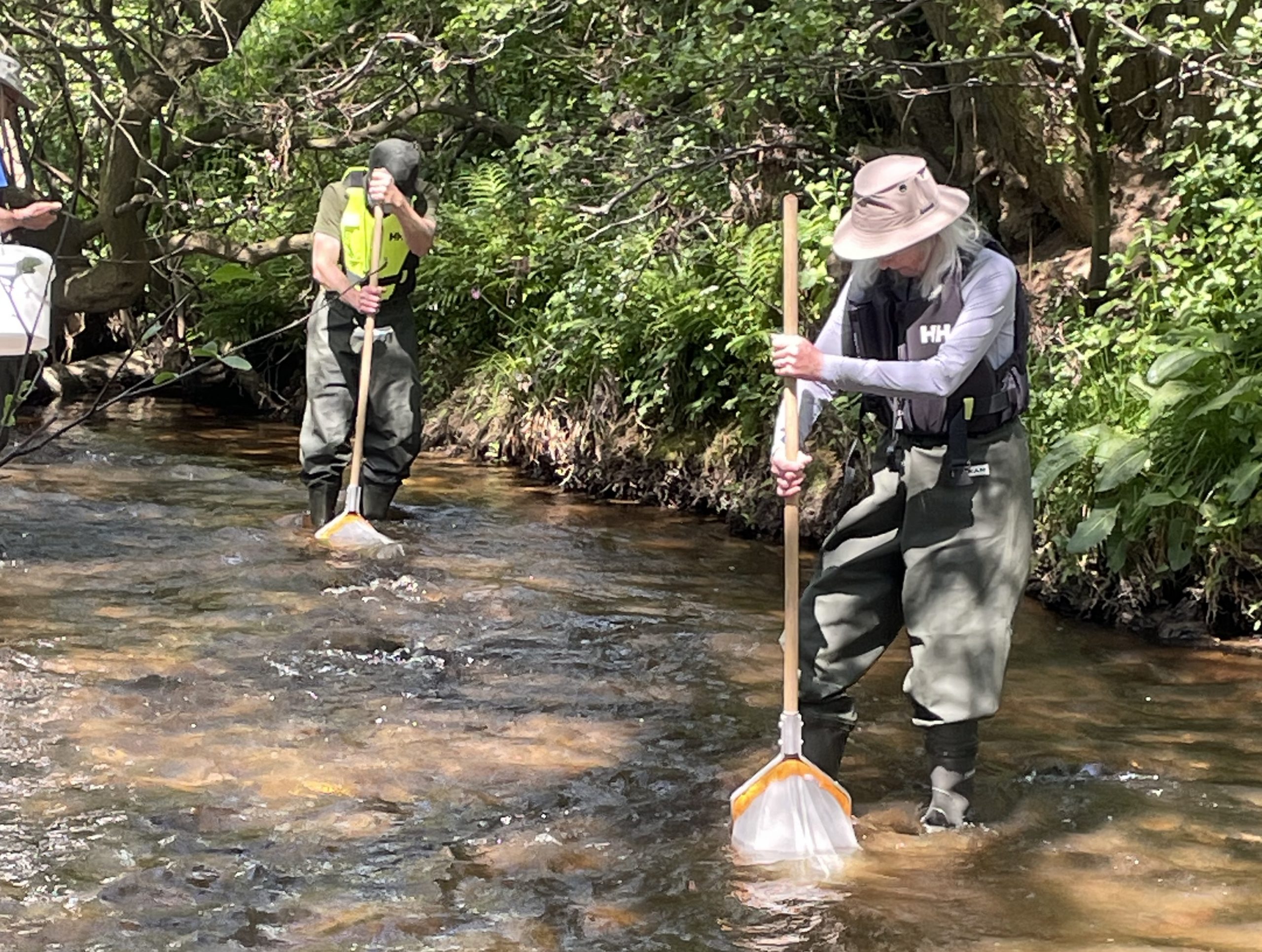 River monitoring team